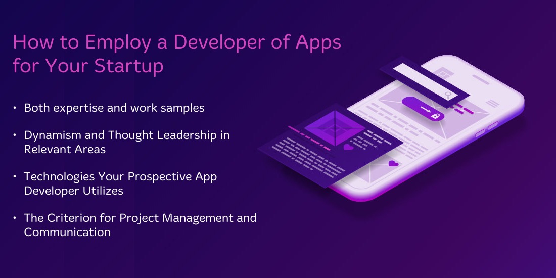 How to Employ a Developer of Apps for Your Startup