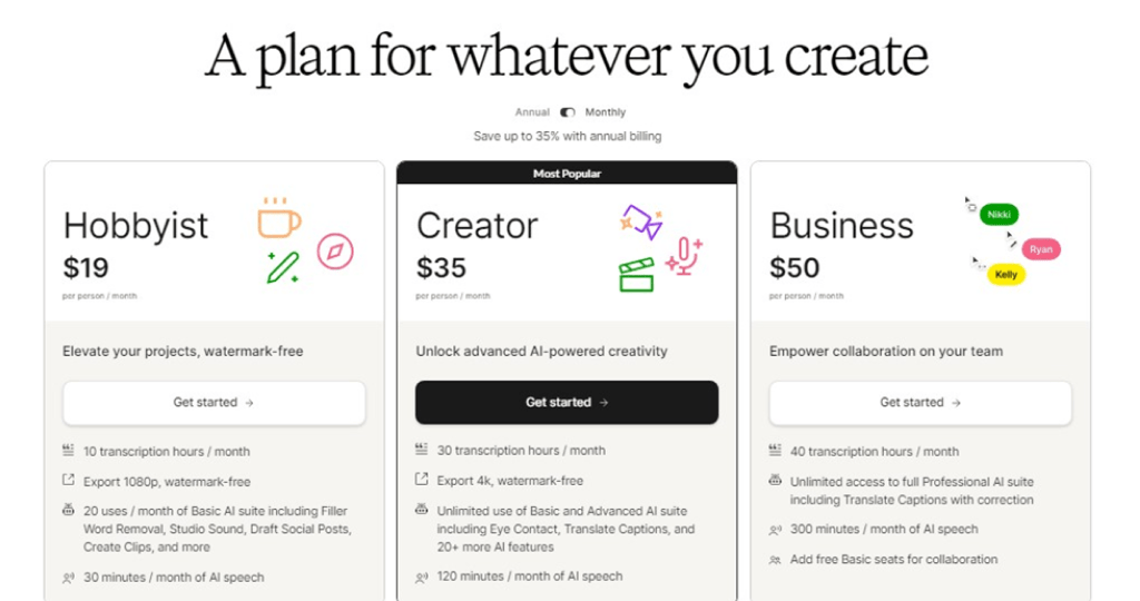Is Descript Fully Free?