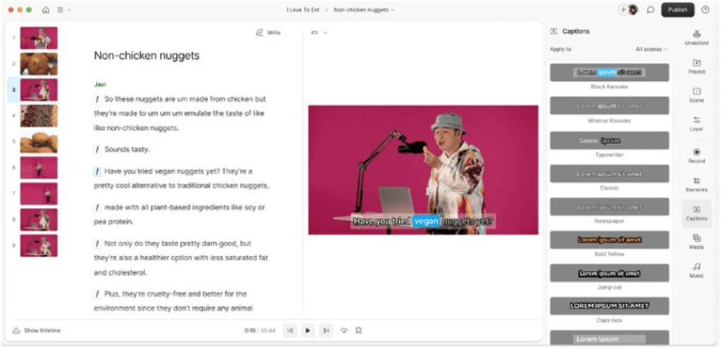Edit Your Transcript