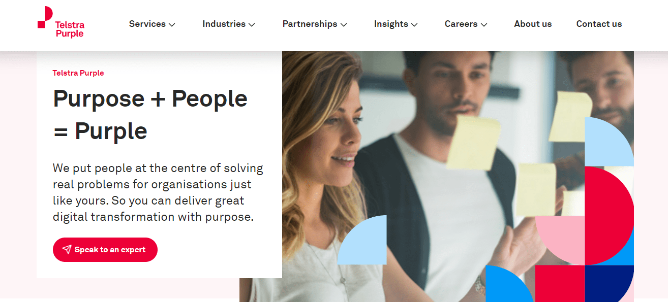 Telstra Purple