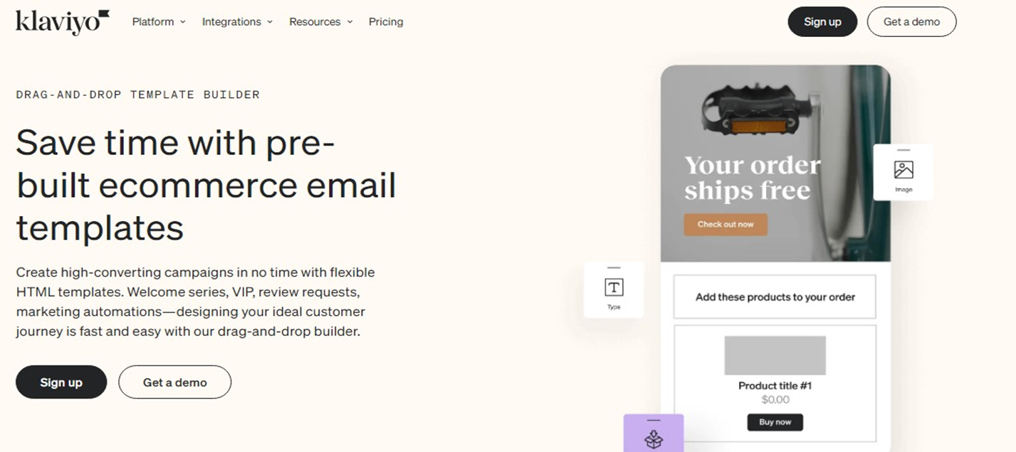 Klaviyo Email Template Library