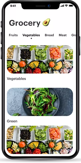 grocery app development