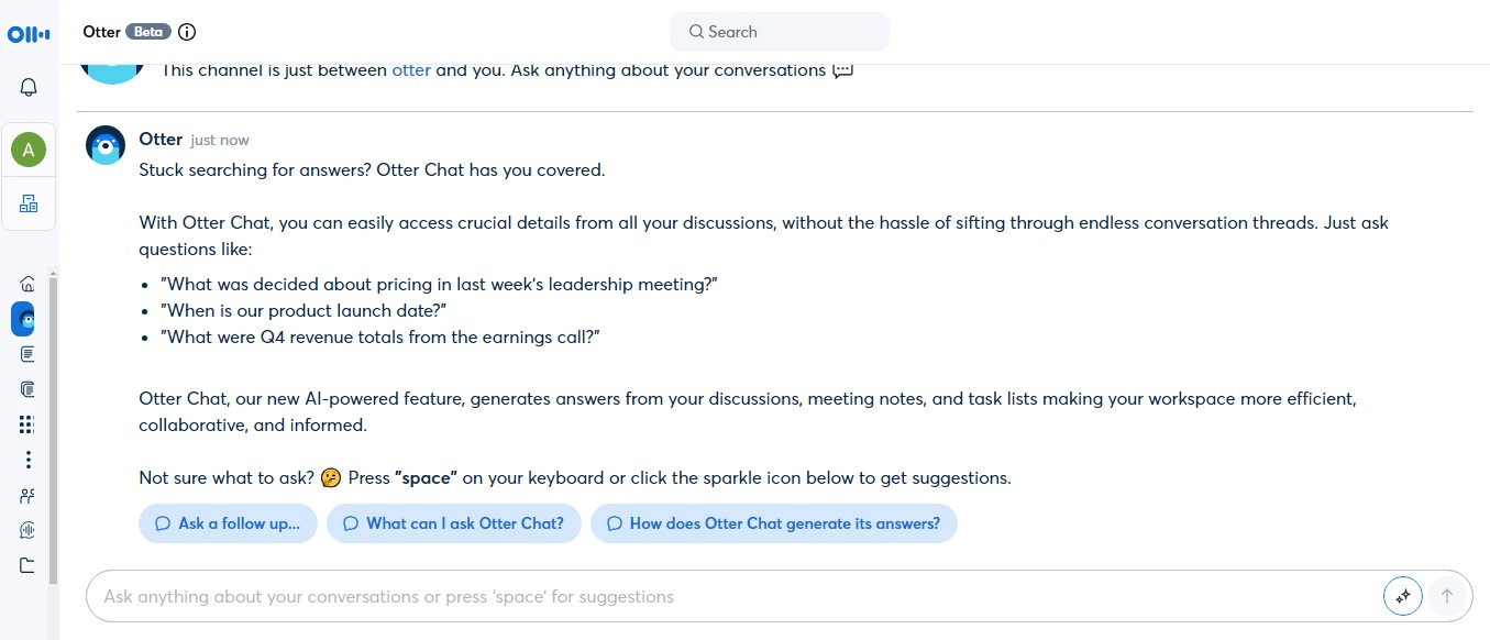 Otter AI Chat